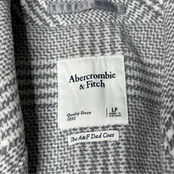 Abercrombie & Fitch Dad Coat Size Large Petite - Picture 7 of 10
